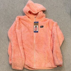 Eddie Bauer Soft Coral Fleece Jacket